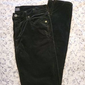 CofH Black Rocket Velvet High Rise Skinny Sz29/10